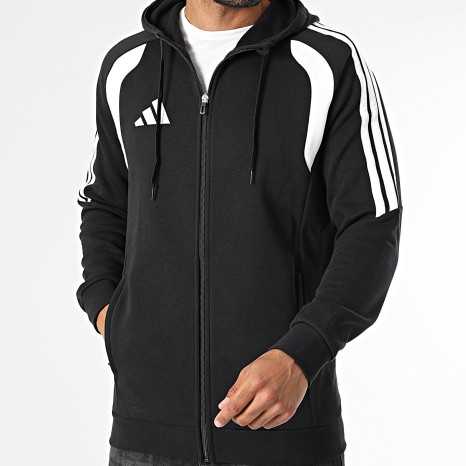 Adidas Sportswear - Sweat Capuche Zippé Tiro 26L KF3321 Noir