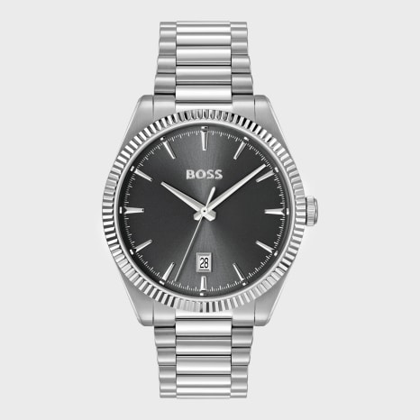 BOSS - Montre Cheswick 1514309 Argenté Noir