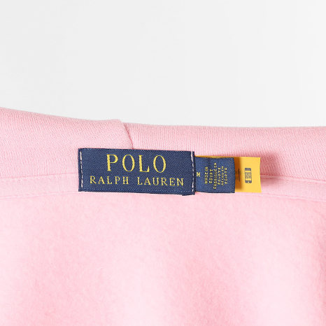 Polo Ralph Lauren - Sweat Capuche Zippé Original Player Rose