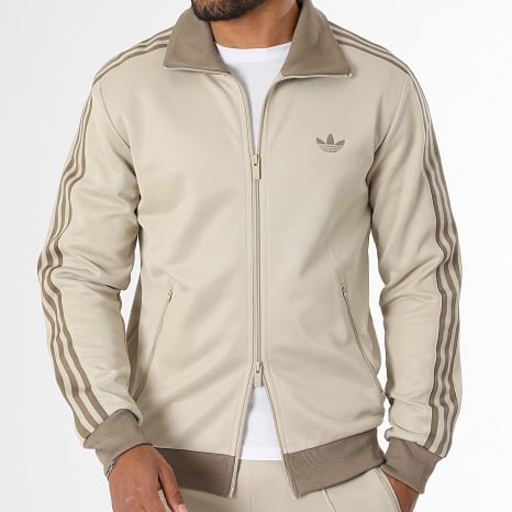 Adidas Originals - Ensemble De Survêtement A Bandes Beckenbauer TP KT5044 KT5050 Beige