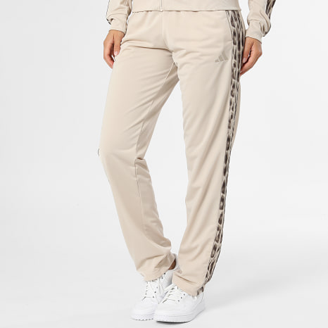 Adidas Sportswear - Ensemble De Survetement A Bandes Femme 3 Stripes KQ7620 Beige