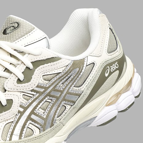 Asics - Baskets Gel Nyc 1203A739 Khaki Pure Silver