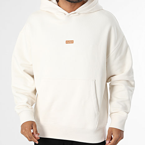 Hugo Blue - Sweat Capuche Nazardo 50510724 Beige Clair