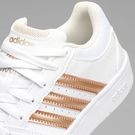 Adidas Sportswear - Baskets Femme Hoops Classic J LA3762 Footwear White Supplier Colour Wonder White