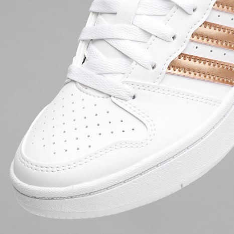 Adidas Sportswear - Baskets Femme Hoops Classic J LA3762 Footwear White Supplier Colour Wonder White