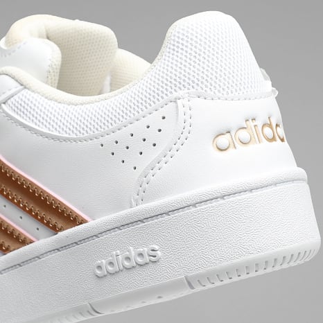 Adidas Sportswear - Baskets Femme Hoops Classic J LA3762 Footwear White Supplier Colour Wonder White