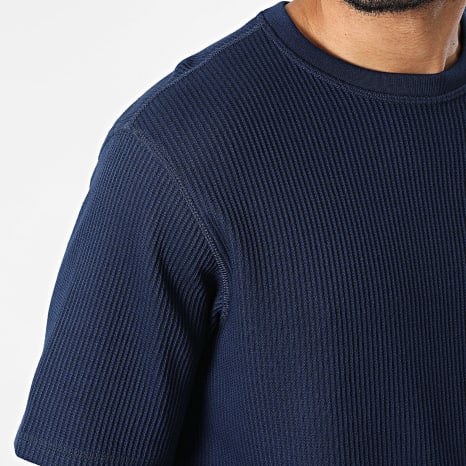 Adidas Originals - Camiseta Texturizada Essential KT2444 Azul Marino