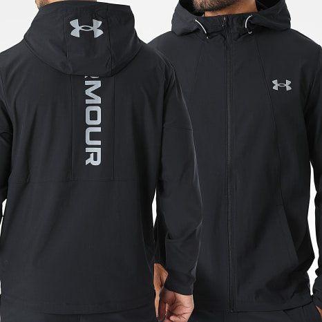 Under Armour - Veste Capuche Zippée UA Tech Utility Woven 6013804 Noir