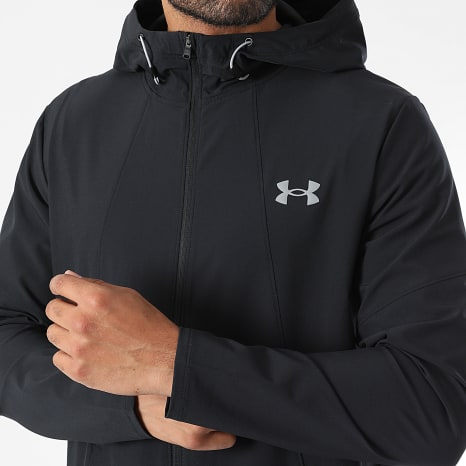 Under Armour - Veste Capuche Zippée UA Tech Utility Woven 6013804 Noir