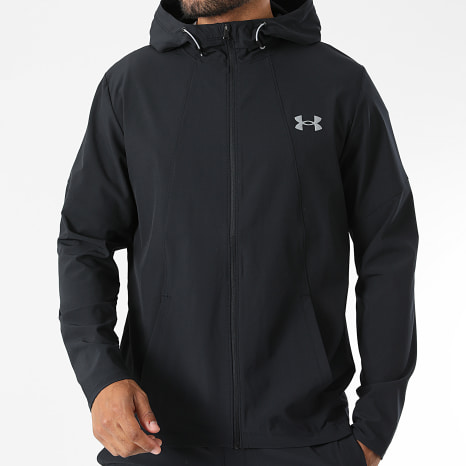 Under Armour - Veste Capuche Zippée UA Tech Utility Woven 6013804 Noir