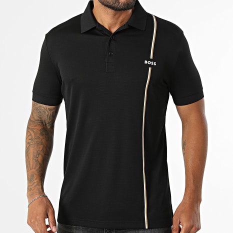 BOSS - Polo Manches Courtes Toc Game 3 50563363 Noir