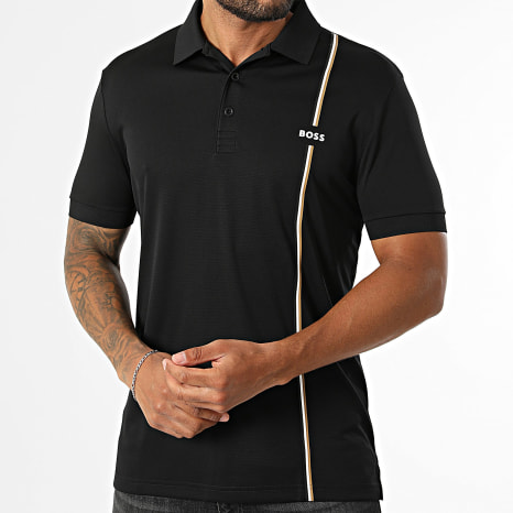 BOSS - Polo Manches Courtes Toc Game 3 50563363 Noir
