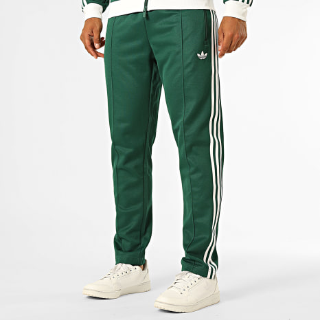 Adidas Originals - Ensemble De Survetement A Bandes Classic TP KE1666 KE1668 Vert Blanc