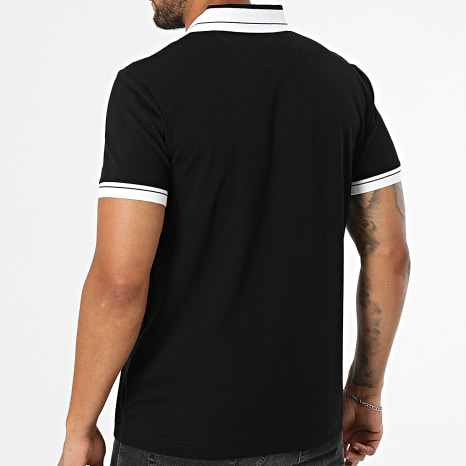 BOSS - Polo Manches Courtes Member 50559369 Noir