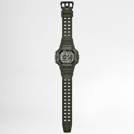 Casio - Montre AE-1600HX-3AVEF Vert Kaki