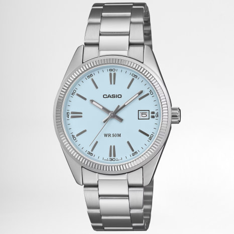 Casio - Montre UTP-1302PD-2A2VEF Argenté Bleu Clair