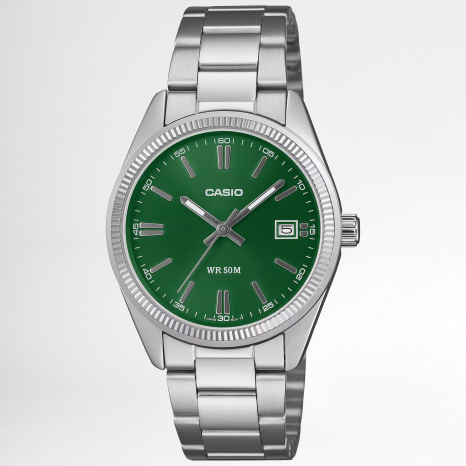 Casio - Montre UTP-1302PD-3A1VEF Argenté Vert