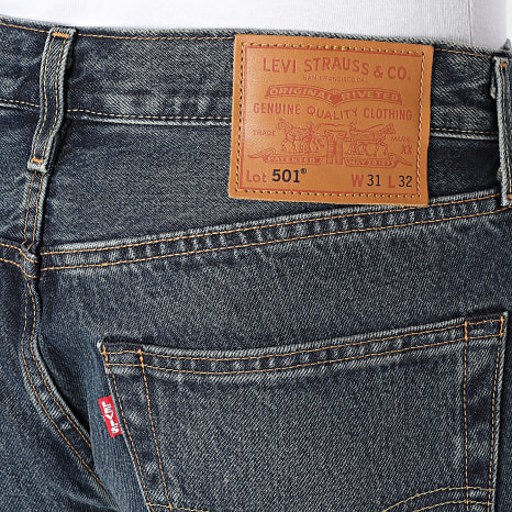 Levi's - Jean 501® Original 00501 Bleu Marine