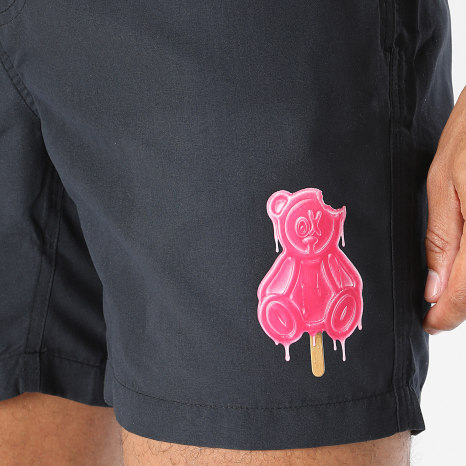 Teddy Yacht Club - Short De Bain Mini Freezing Pïnk Noir
