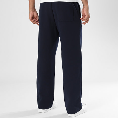 Lacoste - Pantalon Jogging Logo Brodé Crocodile Bleu Marine