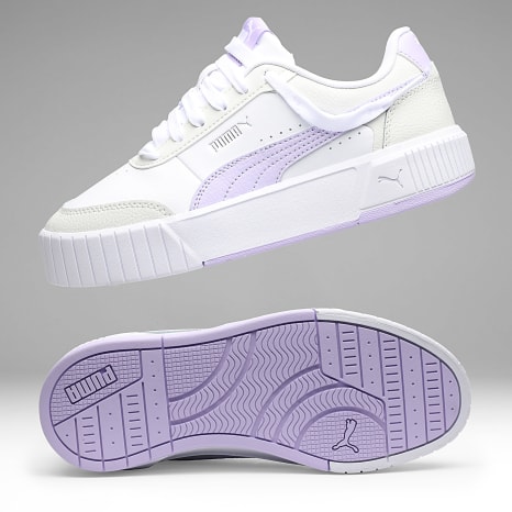 Puma - Zapatillas Mujer Carina Mia 402637 Puma White Light Lavender