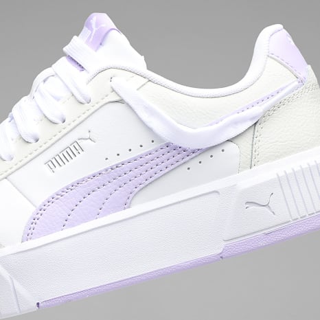 Puma - Zapatillas Mujer Carina Mia 402637 Puma White Light Lavender