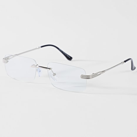 Frilivin - Lunettes 317 Transparent Argenté