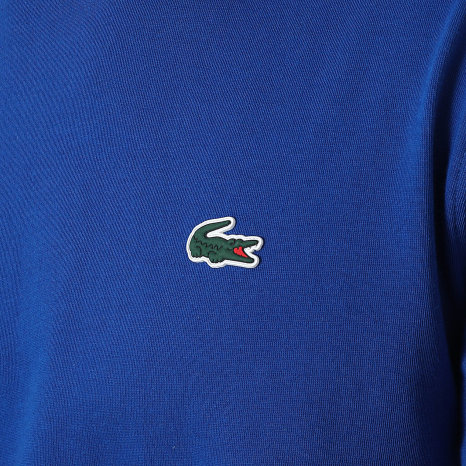 Lacoste - Tee Shirt Regular Fit Logo Crocodile Bleu Roi