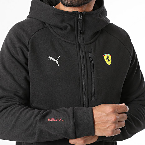 Puma - Veste Zippée Ferrari 637491 Noir