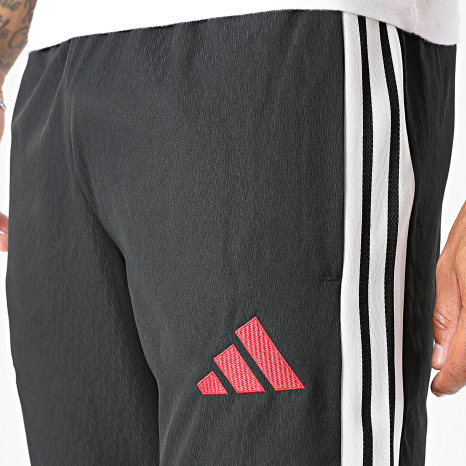 Adidas Sportswear - Pantalon Jogging A Bandes Liverpool FC KB5813 Noir