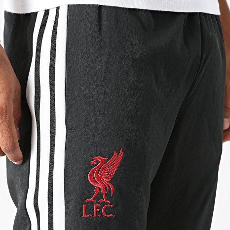 Adidas Sportswear - Pantalon Jogging A Bandes Liverpool FC KB5813 Noir