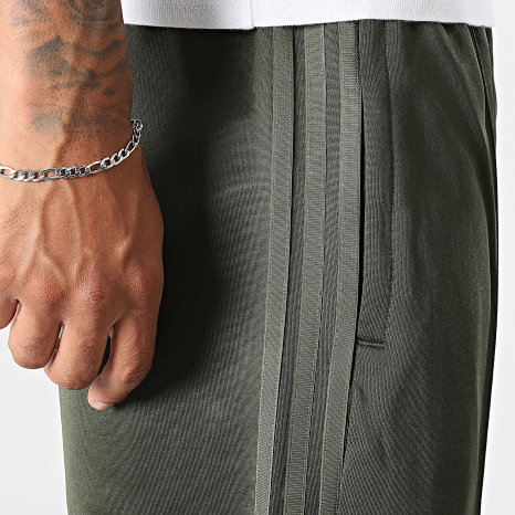 Adidas Originals - Pantalon Jogging A Bandes Spacer Drill TP KS7431 Vert Kaki