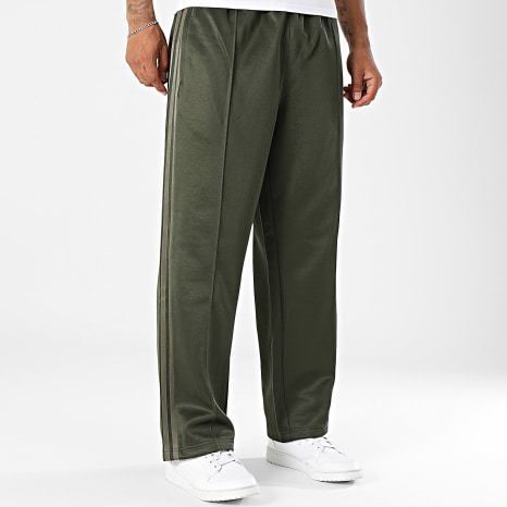 Adidas Originals - Pantalon Jogging A Bandes Spacer Drill TP KS7431 Vert Kaki