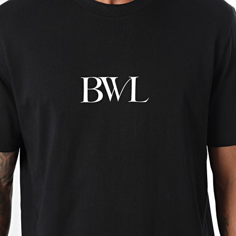 RDN x BWL - Tee Shirt Oversize Bara Western Liquid Noir Blanc