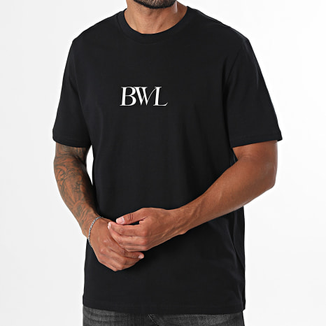 RDN x BWL - Tee Shirt Oversize Bara Western Liquid Noir Blanc