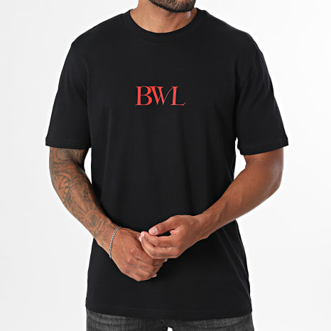 RDN x BWL - Tee Shirt Oversize Bara Western Liquid Noir Rouge