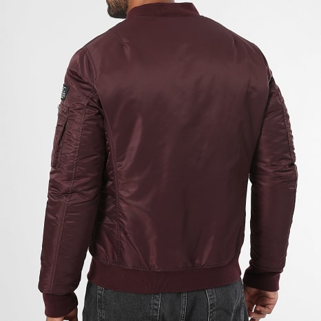 Schott NYC - Veste Bomber Airforcers Bordeaux