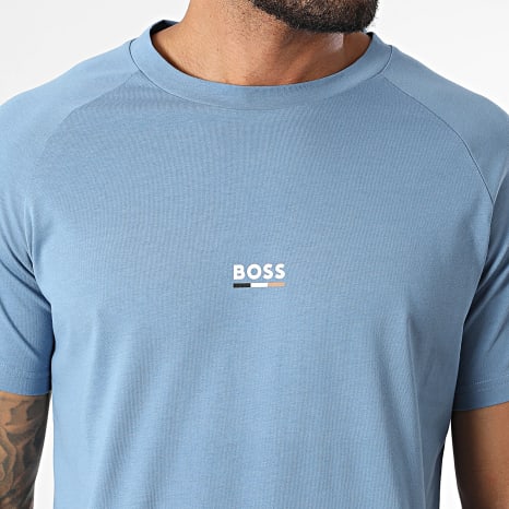 BOSS - Camiseta Slim 50517970 Azul Claro