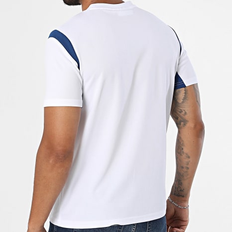 Sergio Tacchini - Tee Shirt Musa 41728 Bleu Marine Bleu Clair Blanc