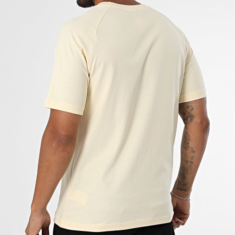 Adidas Originals - Tee Shirt Chest Stripes KR7219 Jaune Pastel