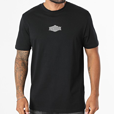 Vald - Tee Shirt Oversize Back Noir
