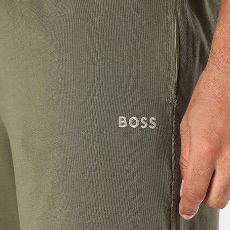 BOSS - Pantalón Corto de chándal Mix And Match 50515314 Verde Kaki