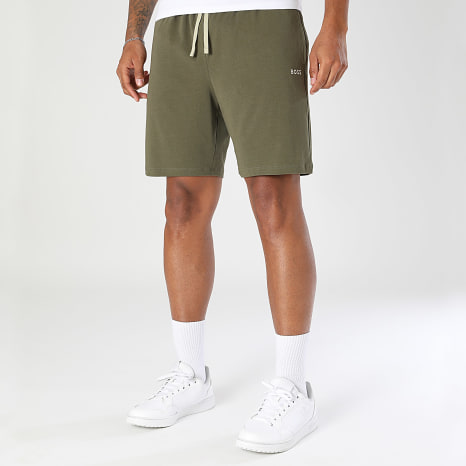 BOSS - Pantalón Corto de chándal Mix And Match 50515314 Verde Kaki