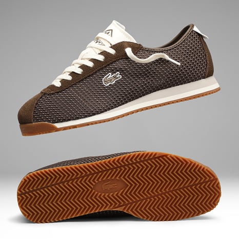 Lacoste - Baskets Club Low 2262 Brown Off White