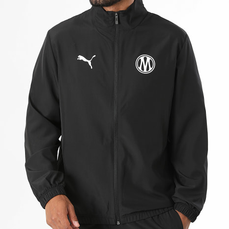Puma - Ensemble De Survetement OM Essentials 786460 Noir