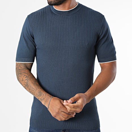 Frilivin - Tee Shirt Maille 015 Bleu