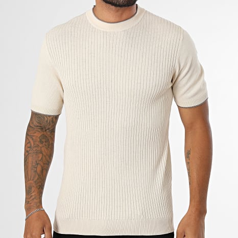 Frilivin - Tee Shirt Maille 015 Beige