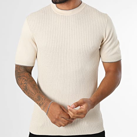Frilivin - Tee Shirt Maille 015 Beige