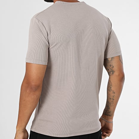 Frilivin - Tee Shirt Col Boutonné 382 Beige Foncé