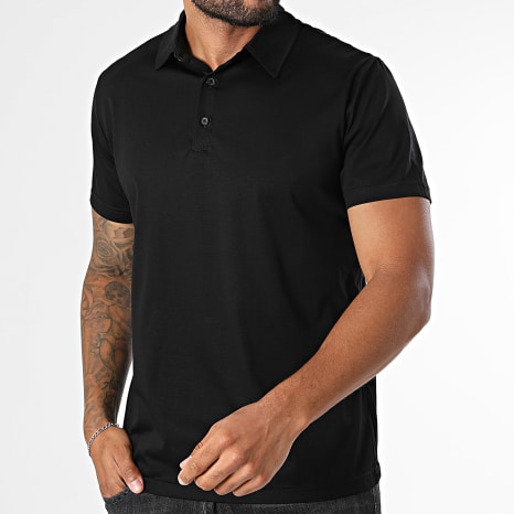 Frilivin - Polo Manches Courtes 652 Noir